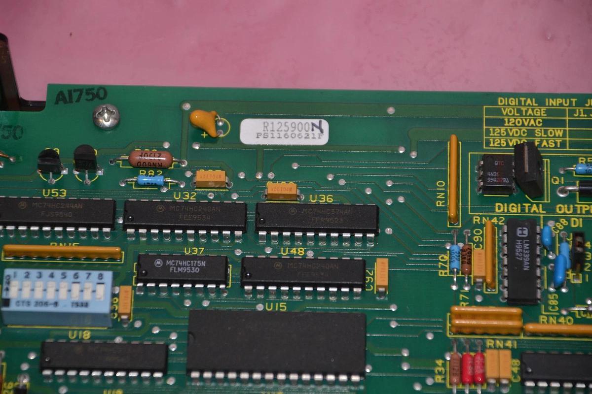 Used Bailey Control I/O NCIS02 6637087D1 663708