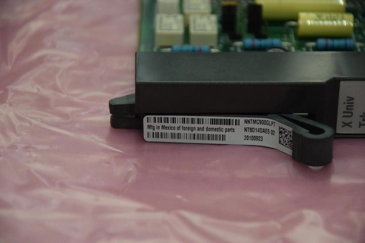 Used Nortel NT8D14DAE5 02 X UNIV TRK Circuit Card, RLSE 02, for CS1000