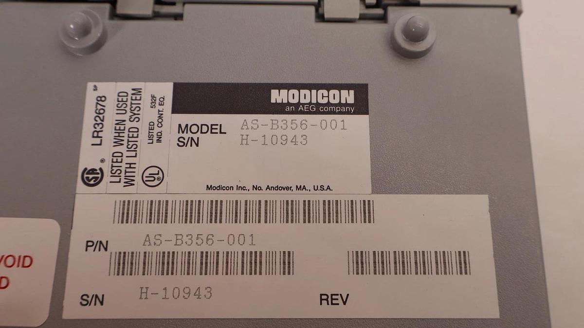 Modicon AS-B356-001 , ASB356001 24Vdc Output Module (New)