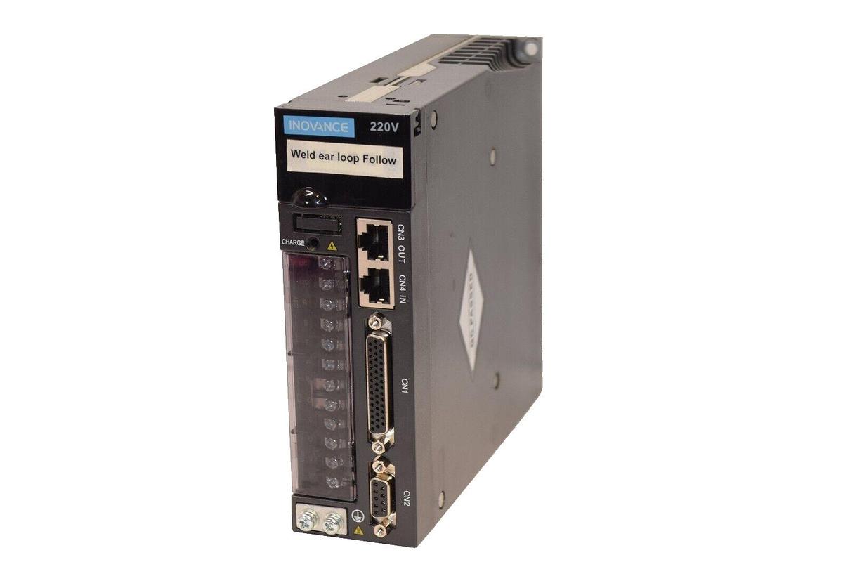 Used INOVANCE 220v IS620NS5R5I IS620NS5R51 Input 200-240V 3ph / 1ph Servo Drive