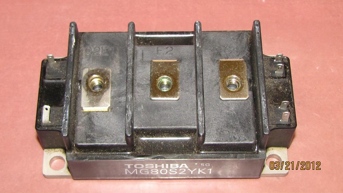 Used TOSHIBA POWER DISTRIBUTION MODULE MG80S2YK1