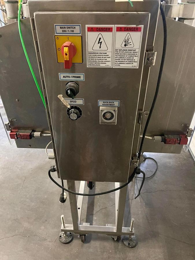 Used FilaMatic Heavy Duty Filling Machine DAB-32-2 upgraded: 4 piston pump DAB-32-4