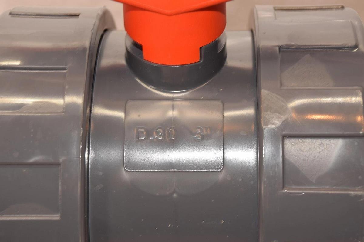 CEPEX Hayward D-90-3" D.90-3" 07088 280 x 190 x 320mm EPDM / HDPE Ball Valve NEW