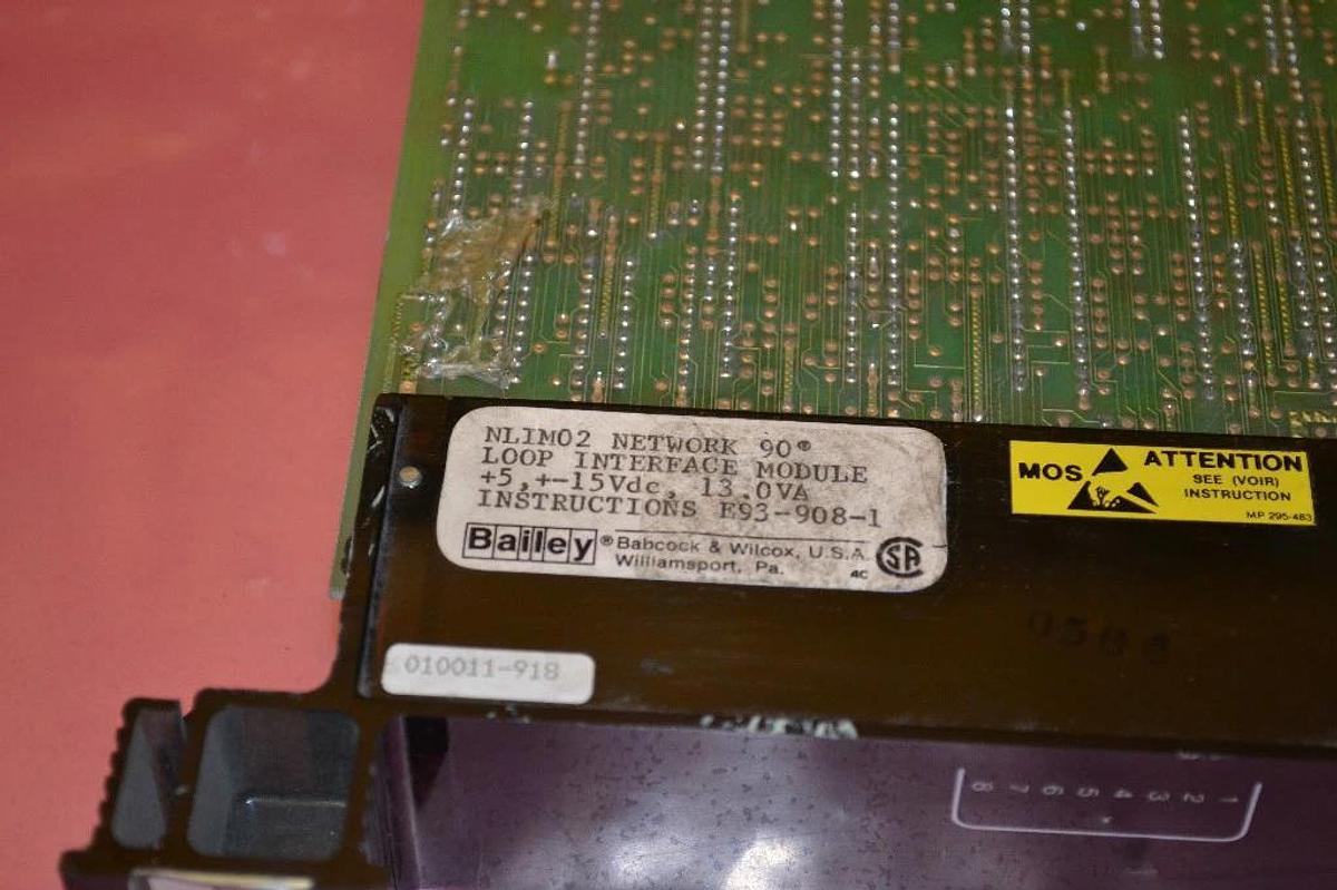 Used Bailey Network 90 Loop Interface Module Board NLIM02