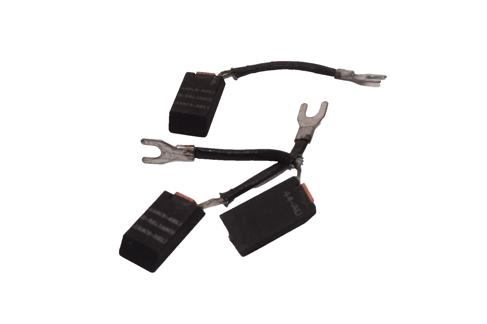Reliance RE44-AU , 1-9/16" x 3/4" x 3/8" Carbon Motor Brush (New - Lot of 3)