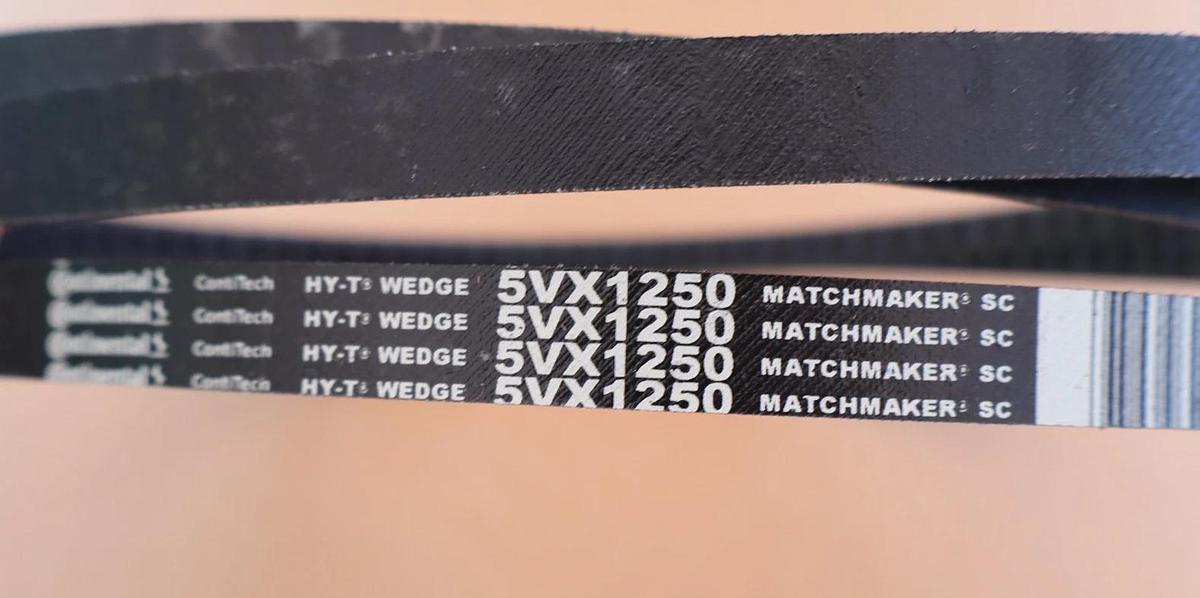 Continental 5VX1250 HY-T Wedge Matchmaker Cogged V-Belt (New)