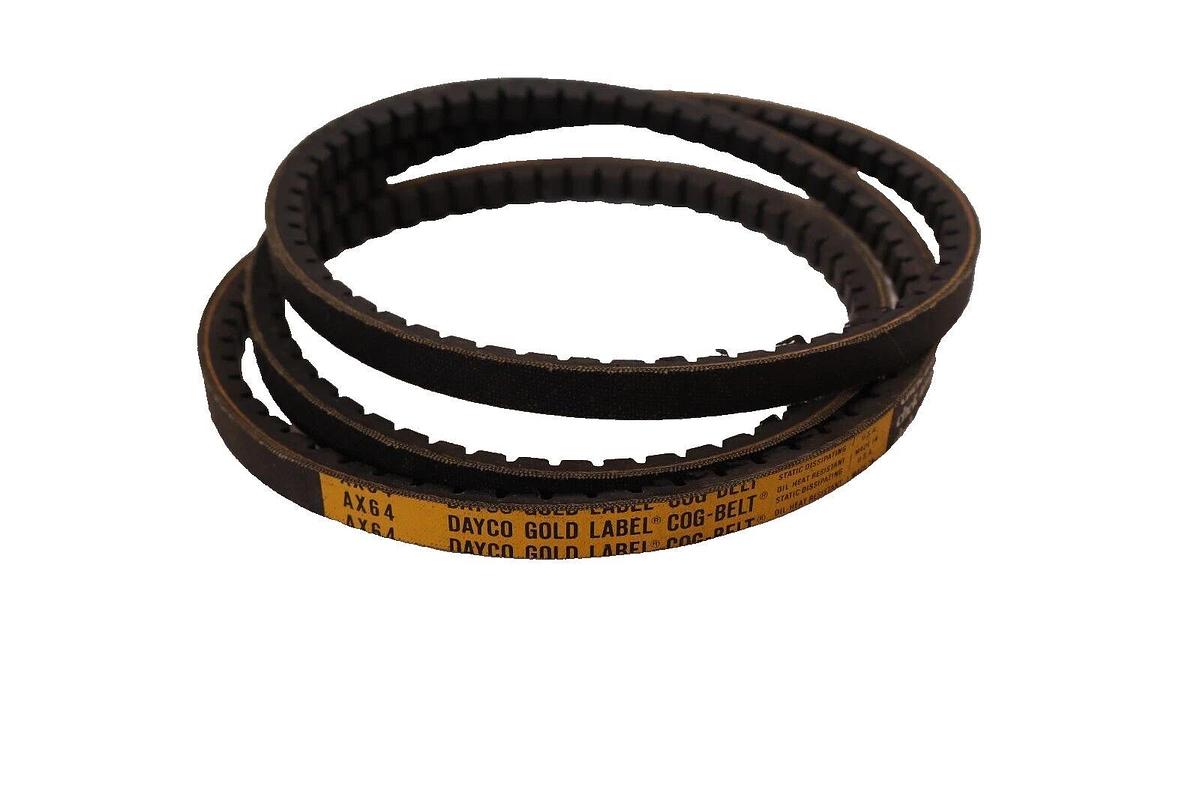 (NEW) DAYCO AX64 Gold Label Cog-Belt USA