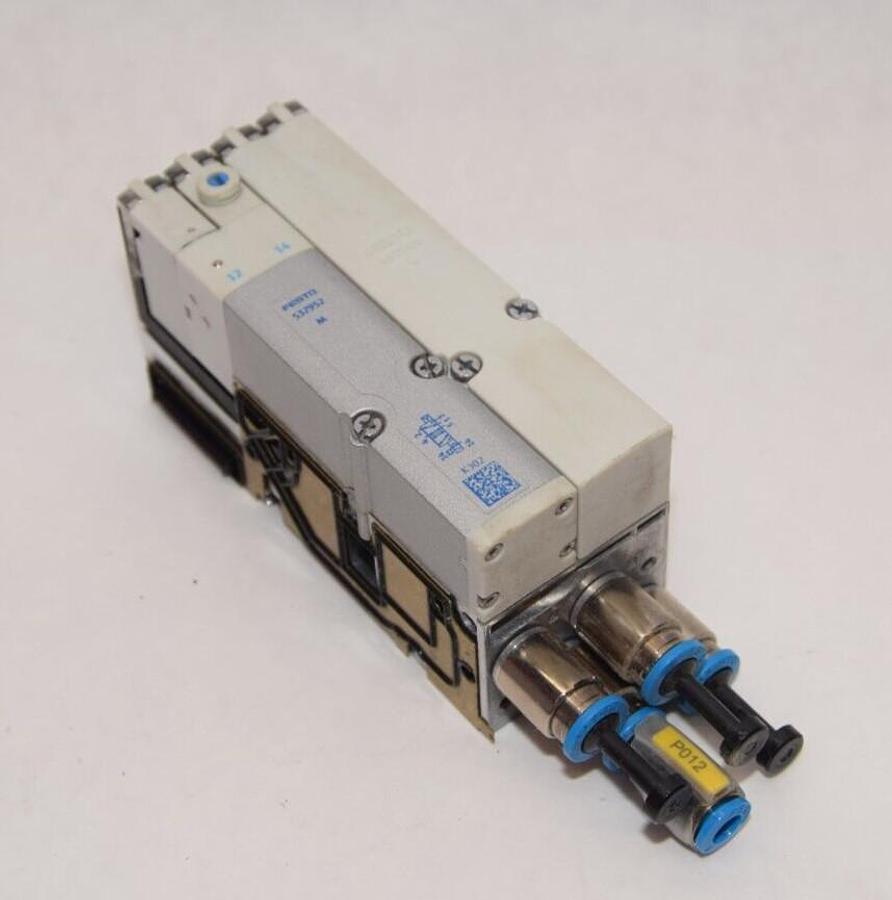 Used FESTO 537952 & VMPA2-FB-EMG-4 , 537984 Electronic Module Solenoid Valve