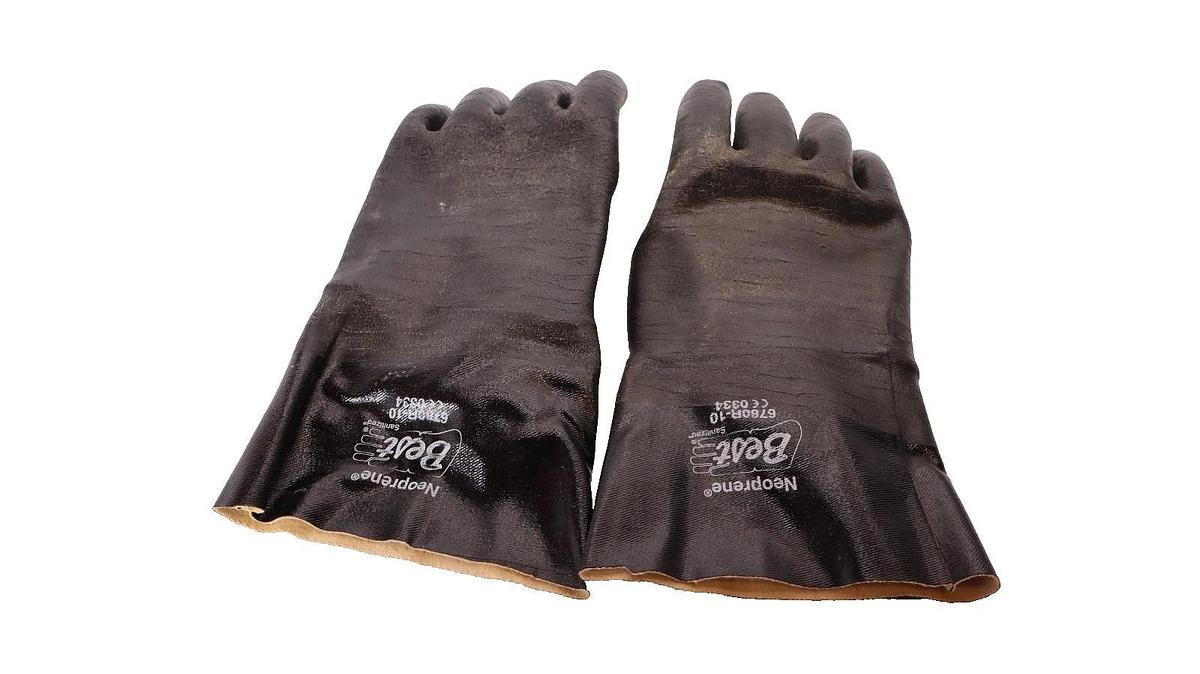 Best Neoprene Gloves 6780R-10 Size Sz 10 Chemical Resistant (Lot of 16 - NEW)