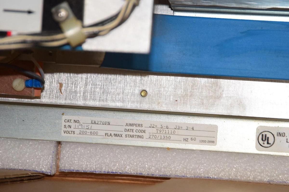 EATON Cutler Hammer Size 5 Soft Starter EA270PN W200M5CFC Advantage Sz 5 NEW