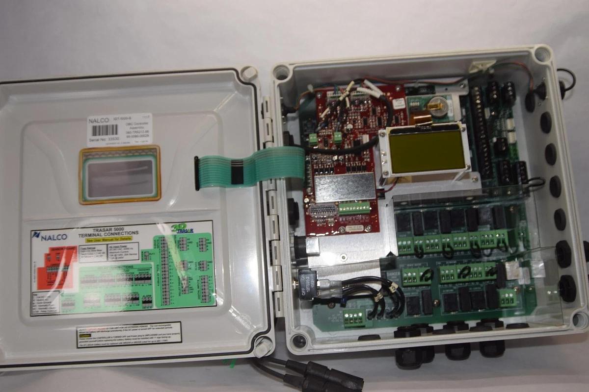 Used NALCO 3D Trasar 3DT Cooling Controller 3DT-5000 3DT5000 3DT-5000-B 4x 90-240v