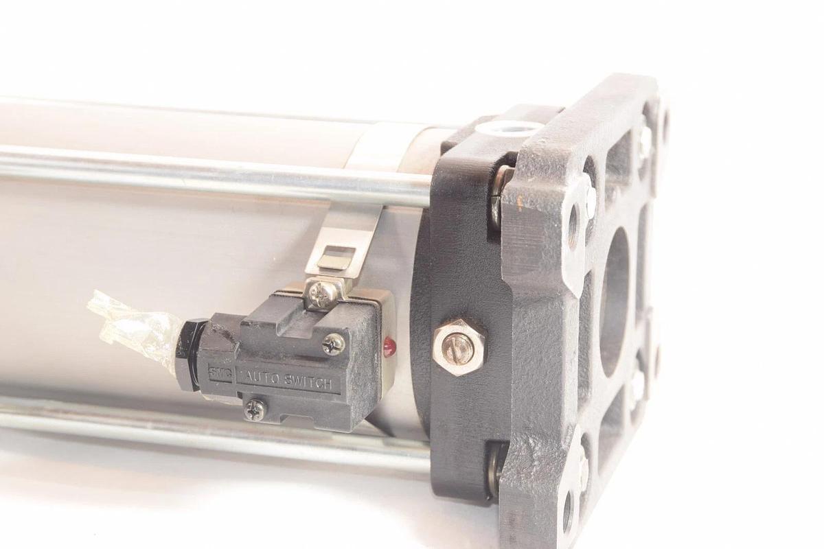 (NEW) SMC CDL1G100-450F-H-A373 9.9kgf/cm2 Switch/Lock Pneumatic Cylinder