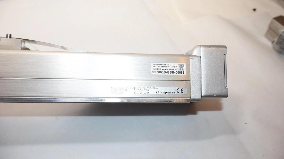 Used IAI Corporation RCP6-SA6R-WA-42P-20-600-P3-N-MR-NM 24Vdc Cylinder