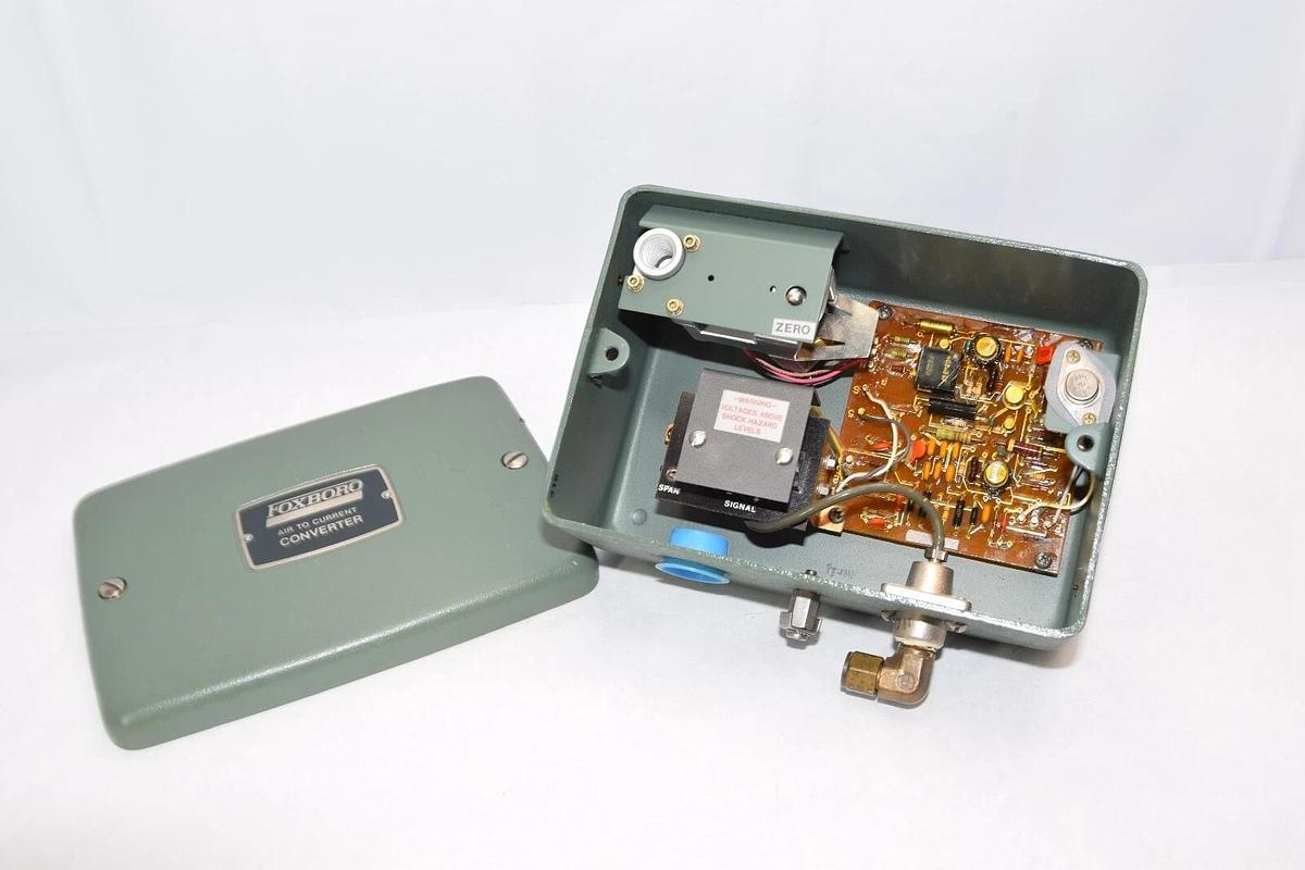(NEW) FOXBORO E92-FFN2I 24-50Vdc 3-15pi 4-20Ma Air To Current Converter