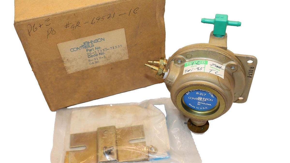 Johnson Contorls Air Flow Controller R-317-1 , 26-17337-71535 (New)