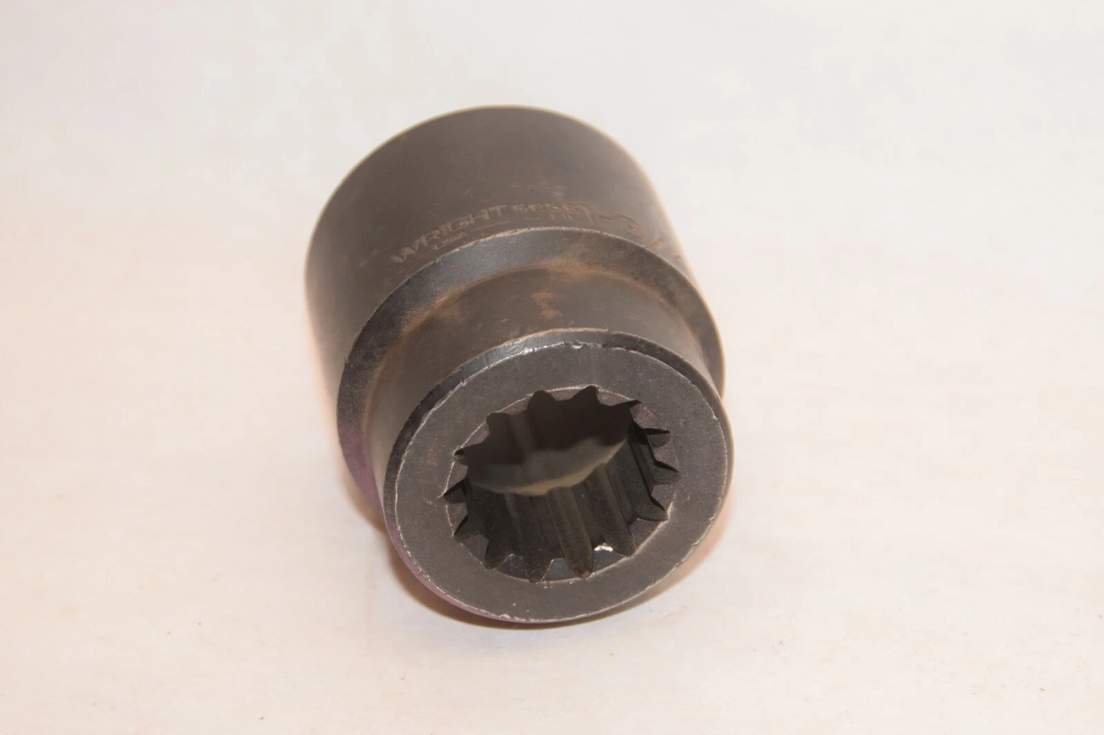 Used WRIGHT TOOL 6 Point Spline Drive Impact Socket 5856 1-3/4"