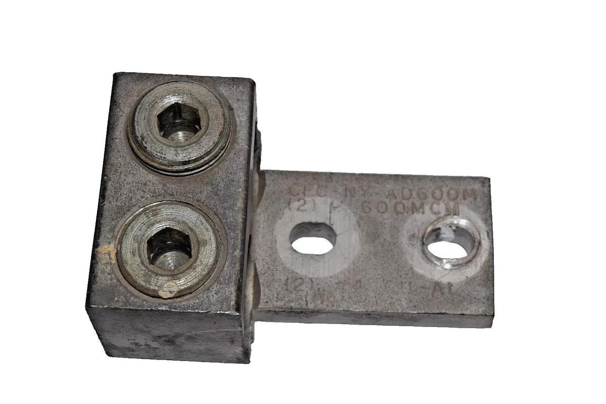 Used CFC-NY-AD600M , #4/ CU-AL Mechanical Terminal Lug Connector CFCNYAD600M