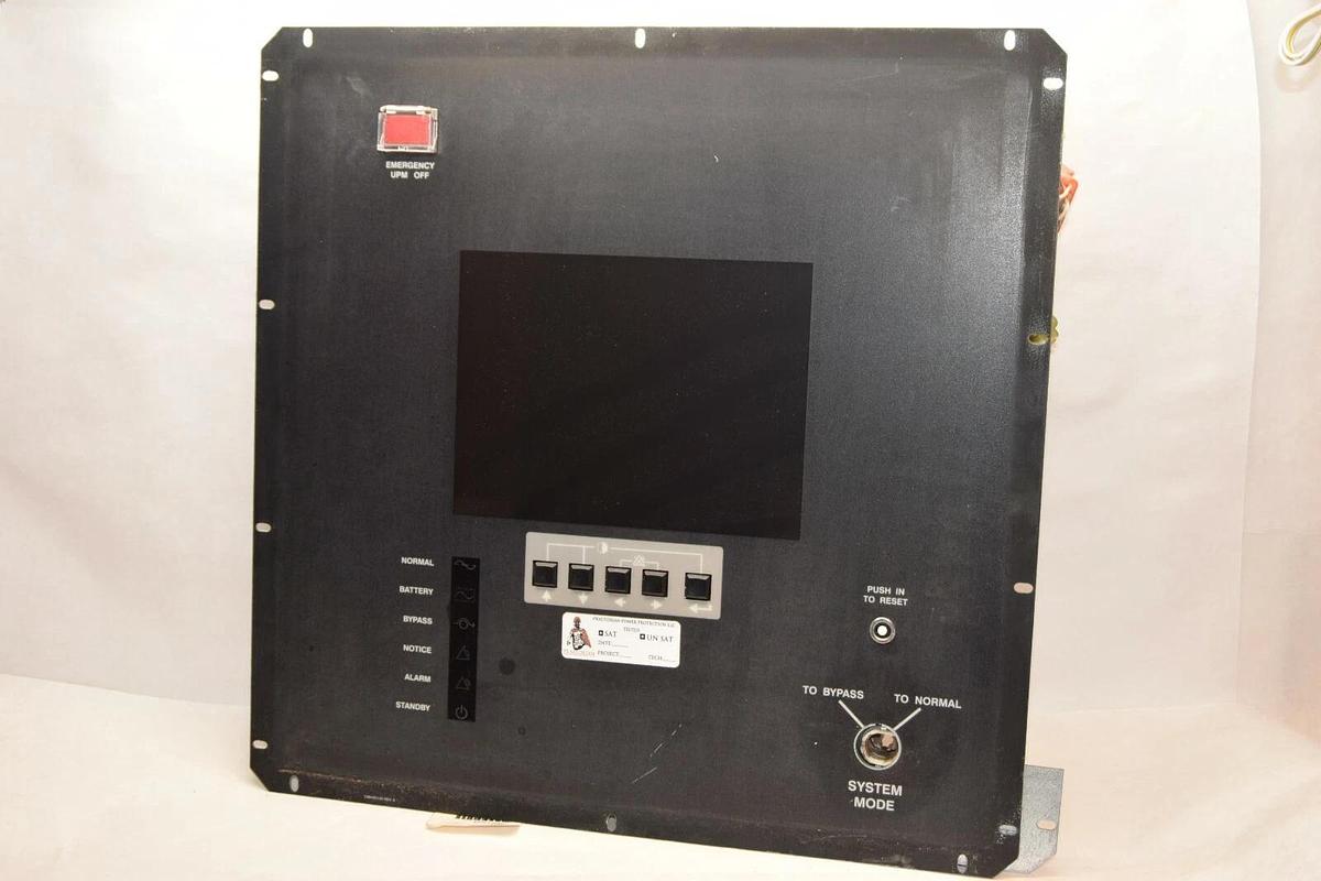 Used Exide Eaton Powerware Front Panel Control Display 103000326 118302849 10173071