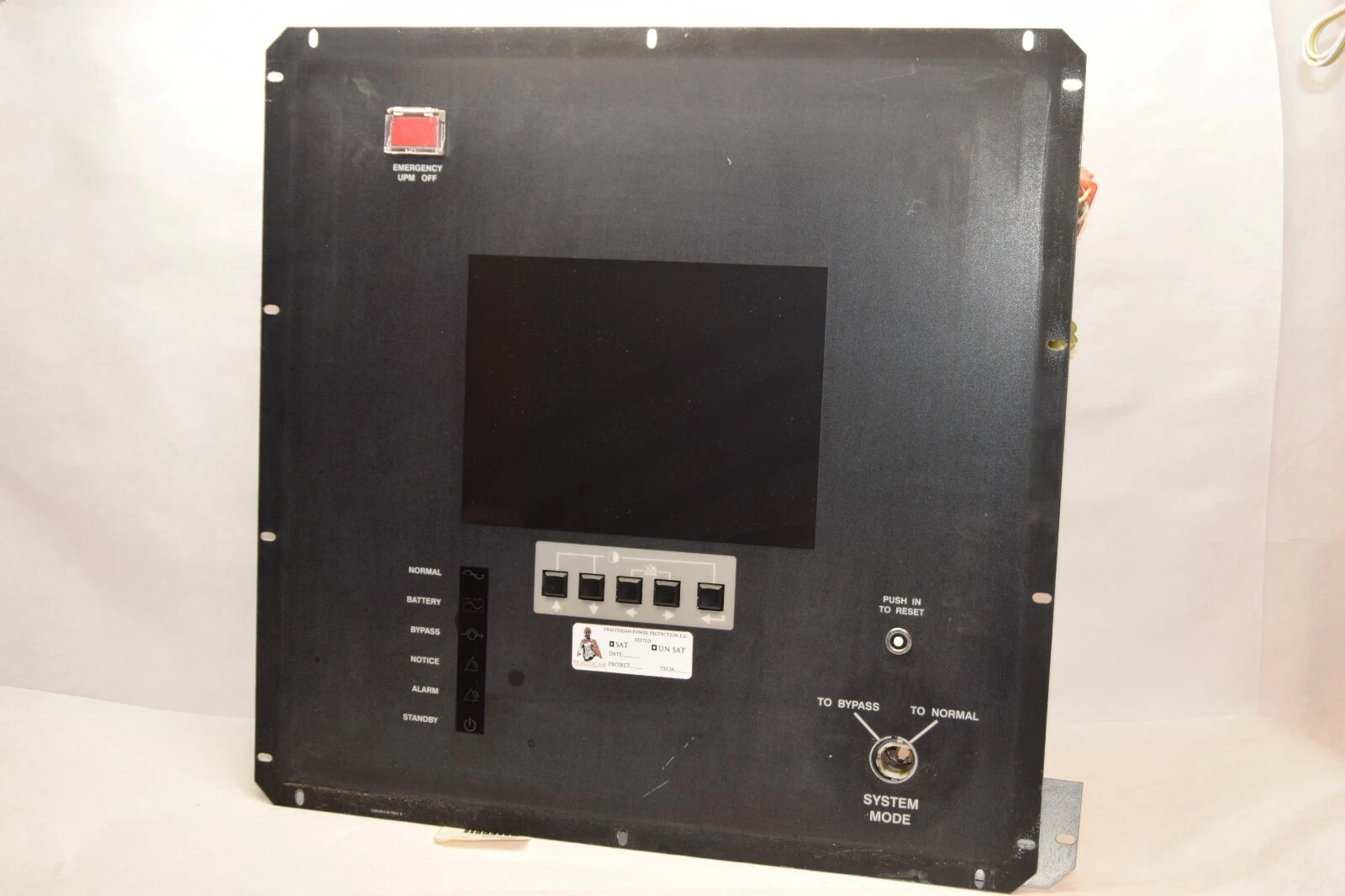 Used Exide Eaton Powerware Front Panel Control Display 103000326 118302849 10173071