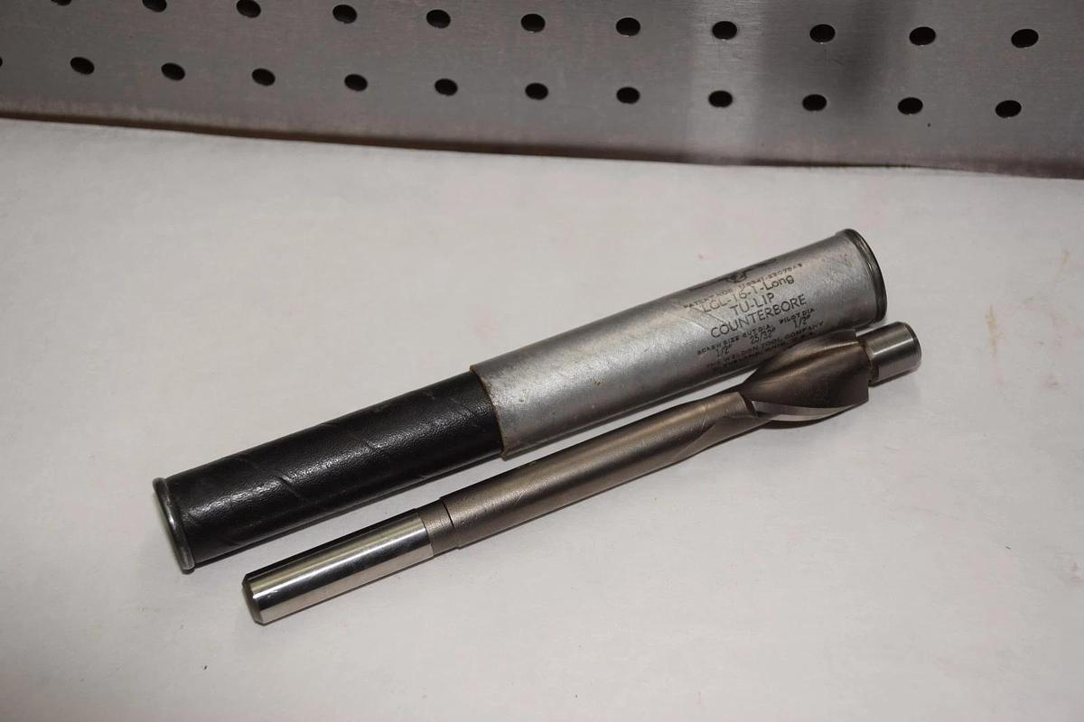 WELDON LGL-16-1-LONG LGL-16-1 TU-LIP 1/2" x 25/32" x 1/2" COUNTERBORE NEW