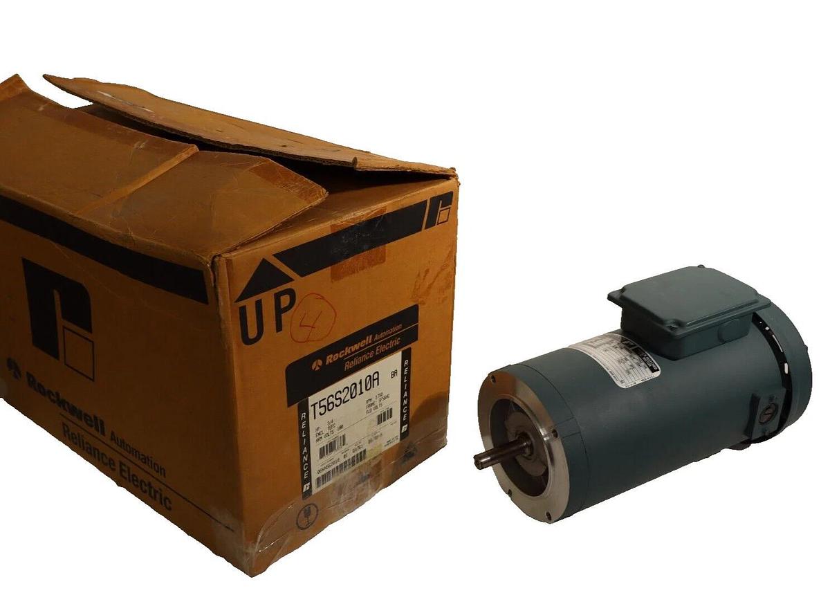Reliance DC Motor T56S2010A T56S2010A-BA  3/4hp .75hp 1750rpm TEFC SF56HC NEW