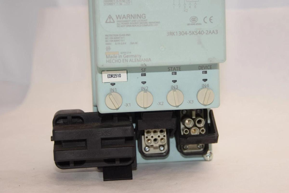 Used SIEMENS 3RK1304-5KS40-2AA3 400V 3Ph DSe-HF ET200 Pro Motor Starter