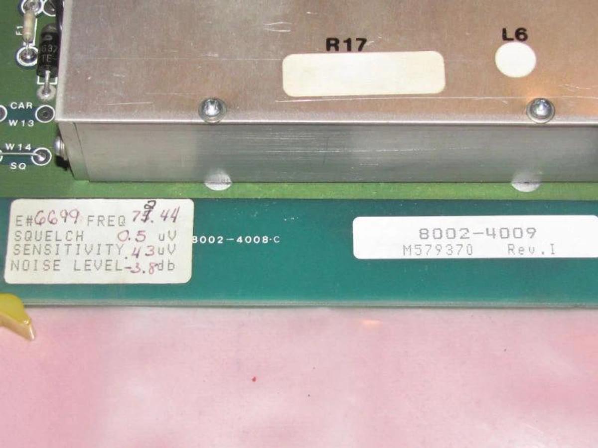 Used CONTROL CHIEF CORP BOARD CARD 8002-4009 80024009 REV I