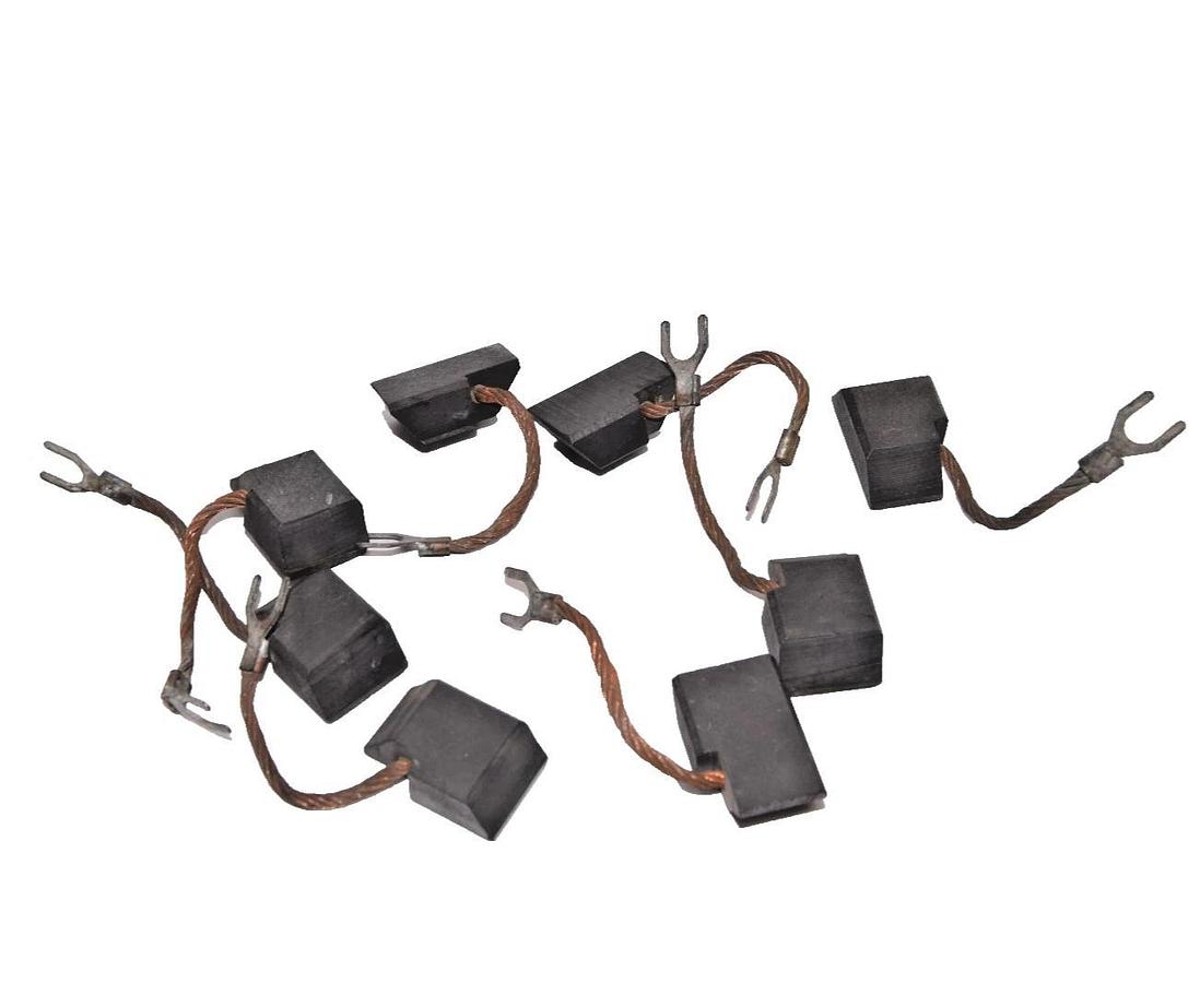 Carbon Motor Brush Brushes 1" x 9-1/16" x 1-1/2" L49 (NEW Lot of 8)