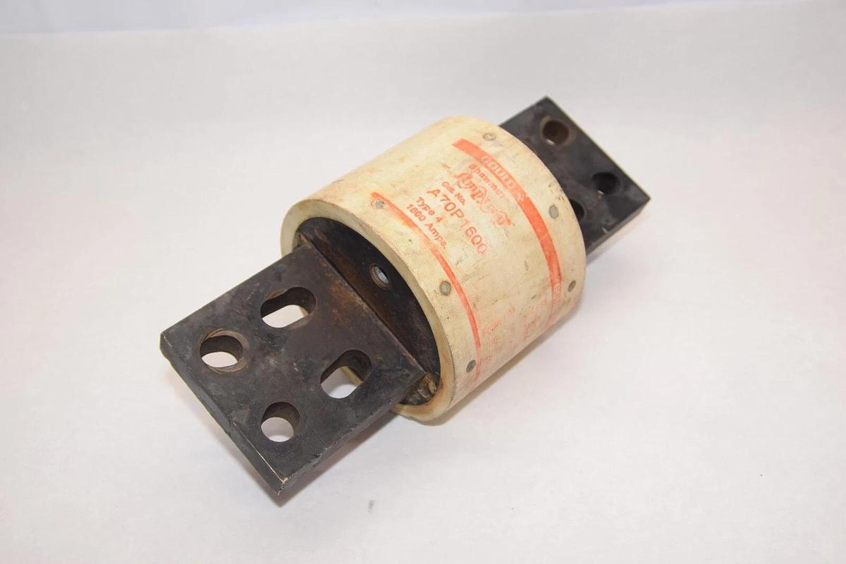 Used GOULD SHAWMUT A70P1600 1600A Amp A Type 4 Amp-trap Semiconductor Fuse