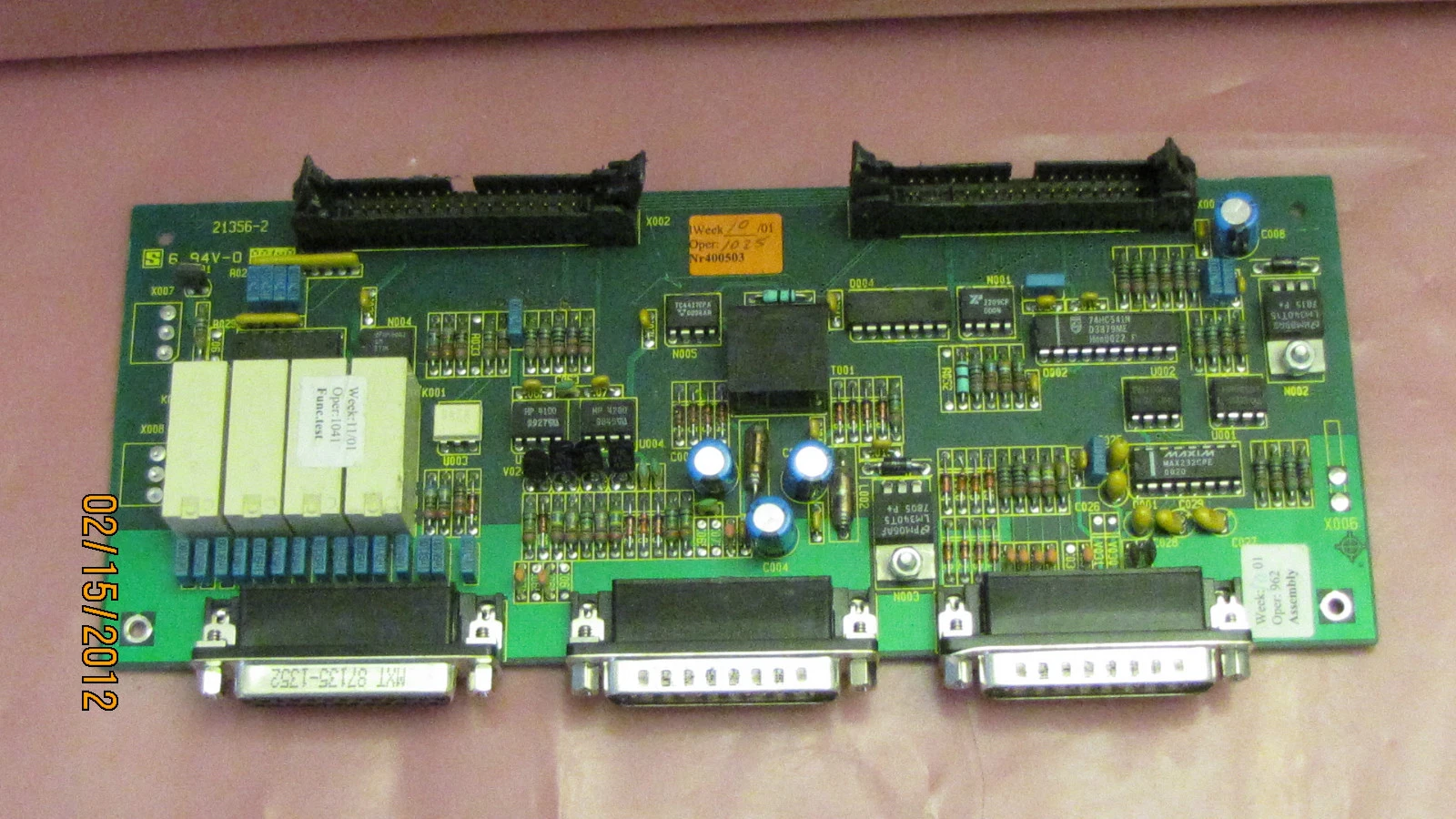 Used NO NAME CIRCUIT CARD BOARD 21356-2 213562 213562 6 94V-0 694V0