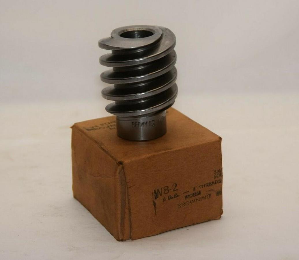 (NEW) BROWNING W8-2 W82 3/4" Bore 2 Threads Worm Gear