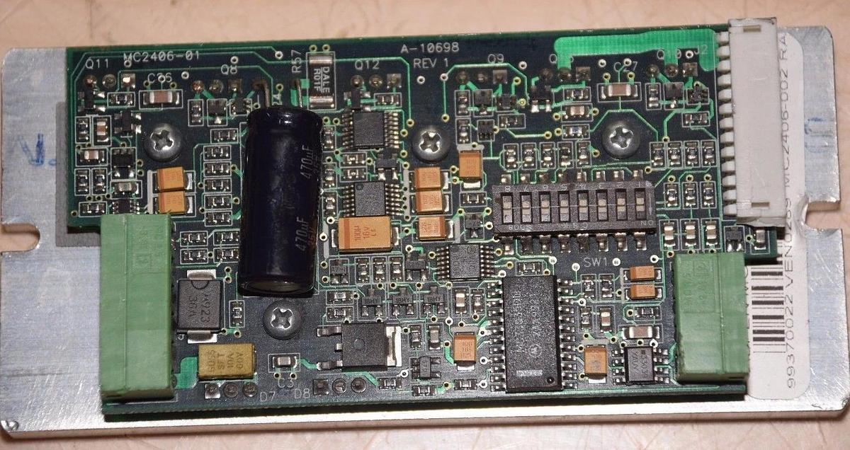 Used ASPEN MOTION TECHNOLOGIES MOOG  MC2406-01 99330031 MC2406-002