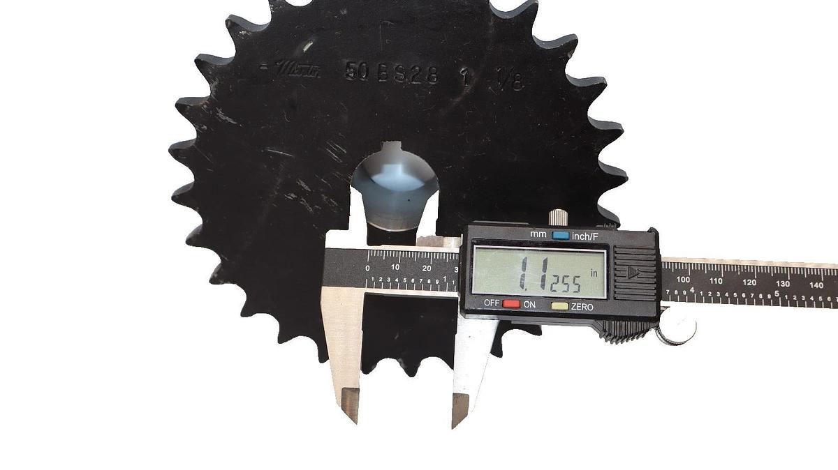 Martin 50BS28 1 1/8 , 1-1/8" Bore 28 Teeth Roller Chain Sprocket (New)