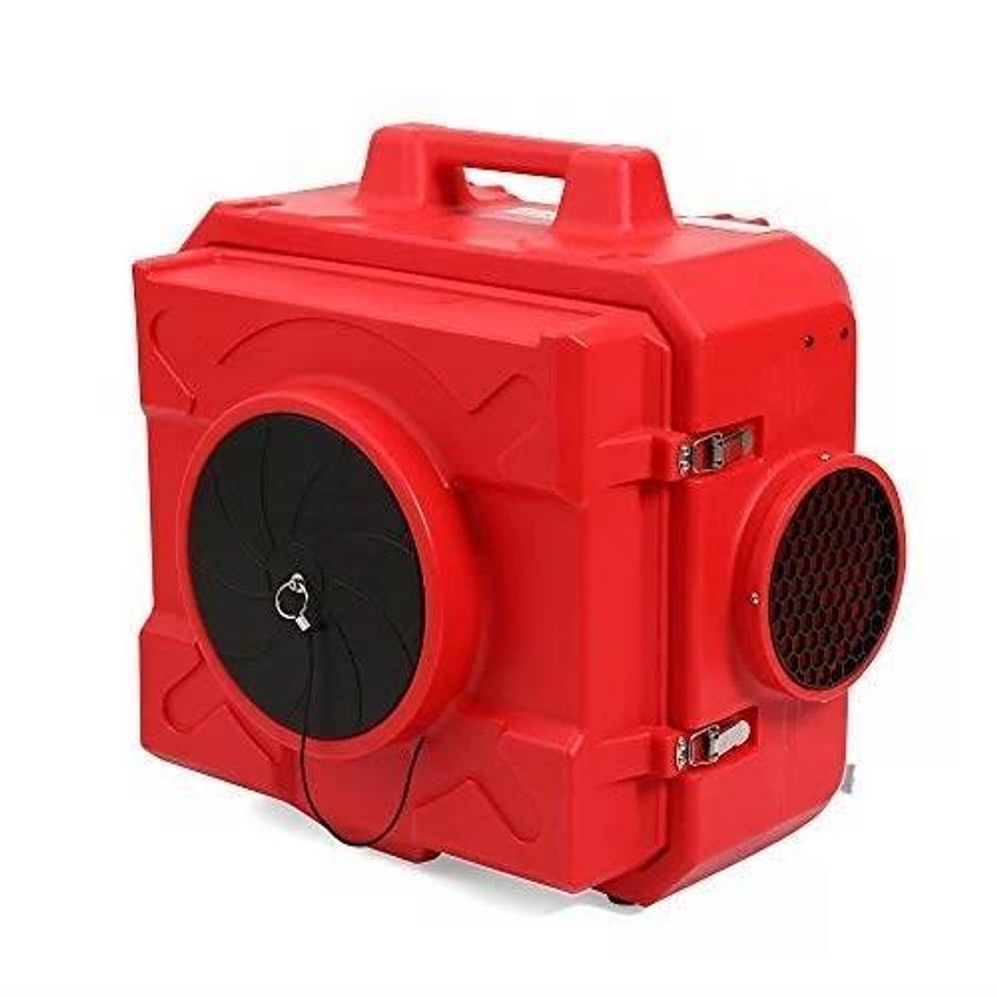 MOUNTO AF500  1/3Hp 500Cfm Industrial HEPA mold dust Air Scrubber Filtration Red