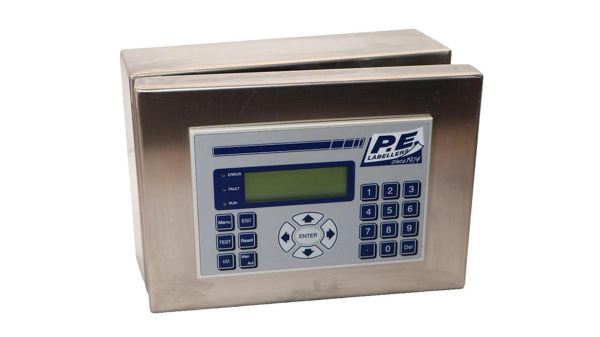 P.E. PE LABELLERS PETER0.1  Industrial Control Panel (NOS, no box, no key)