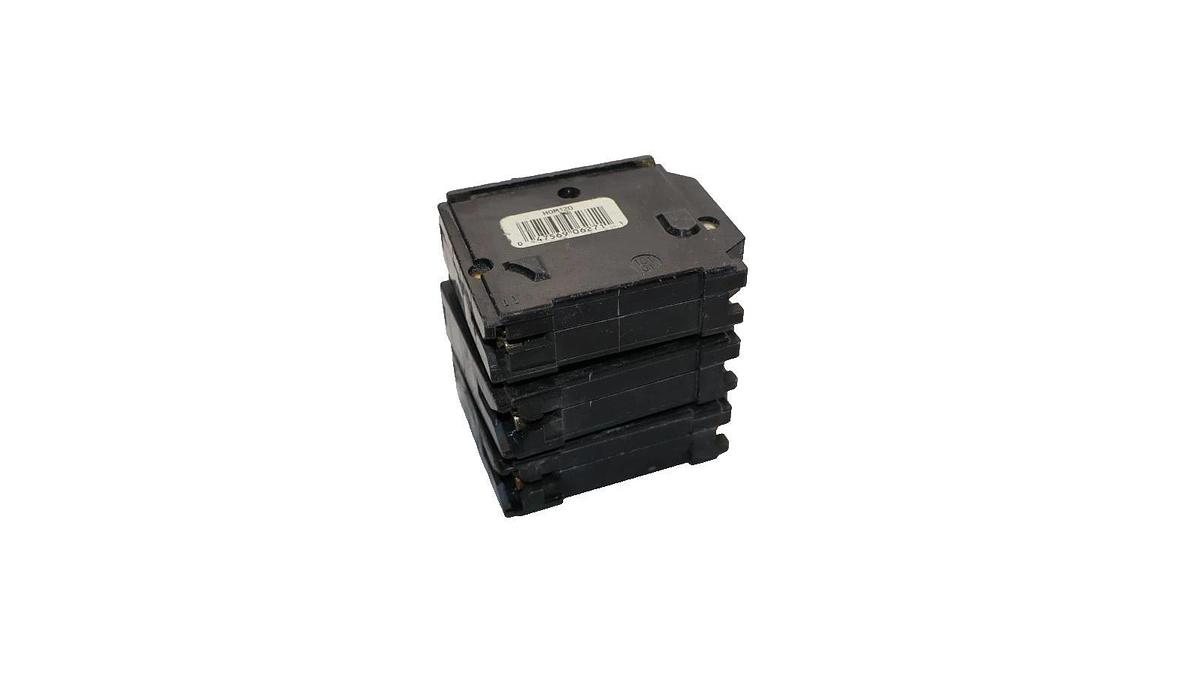 Used Square D Circuit Breaker 20A 20 Amp HOM120-U 1p 1  Pole(Lot of 3)