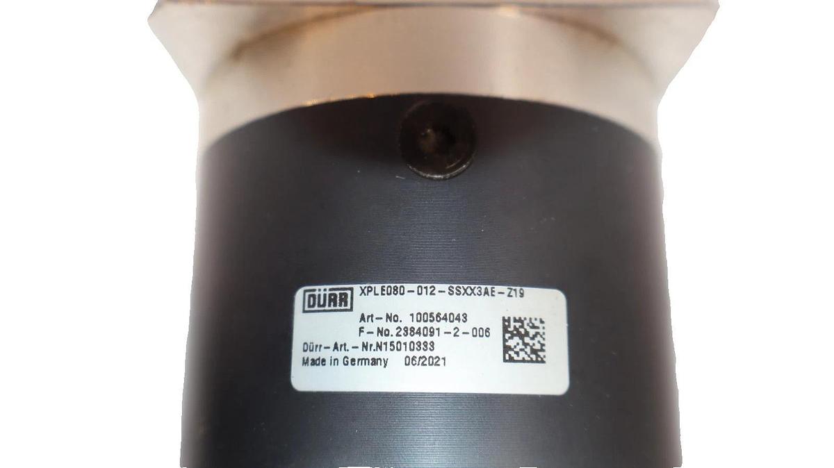 Durr Planetary Gearbox XPLE080-012-SSXX3AE-Z19 (New)