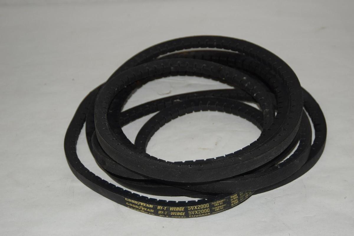 (New) Goodyear 5VX2000 HY-T Wedge Matchmaker V Belt 5VX 2000 Vbelt V-Belt