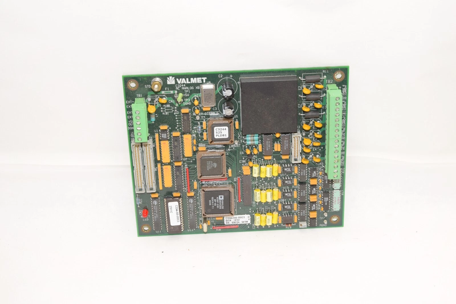 Used VALMET C3244 C3244-000-300C3 AC Analog XB Board
