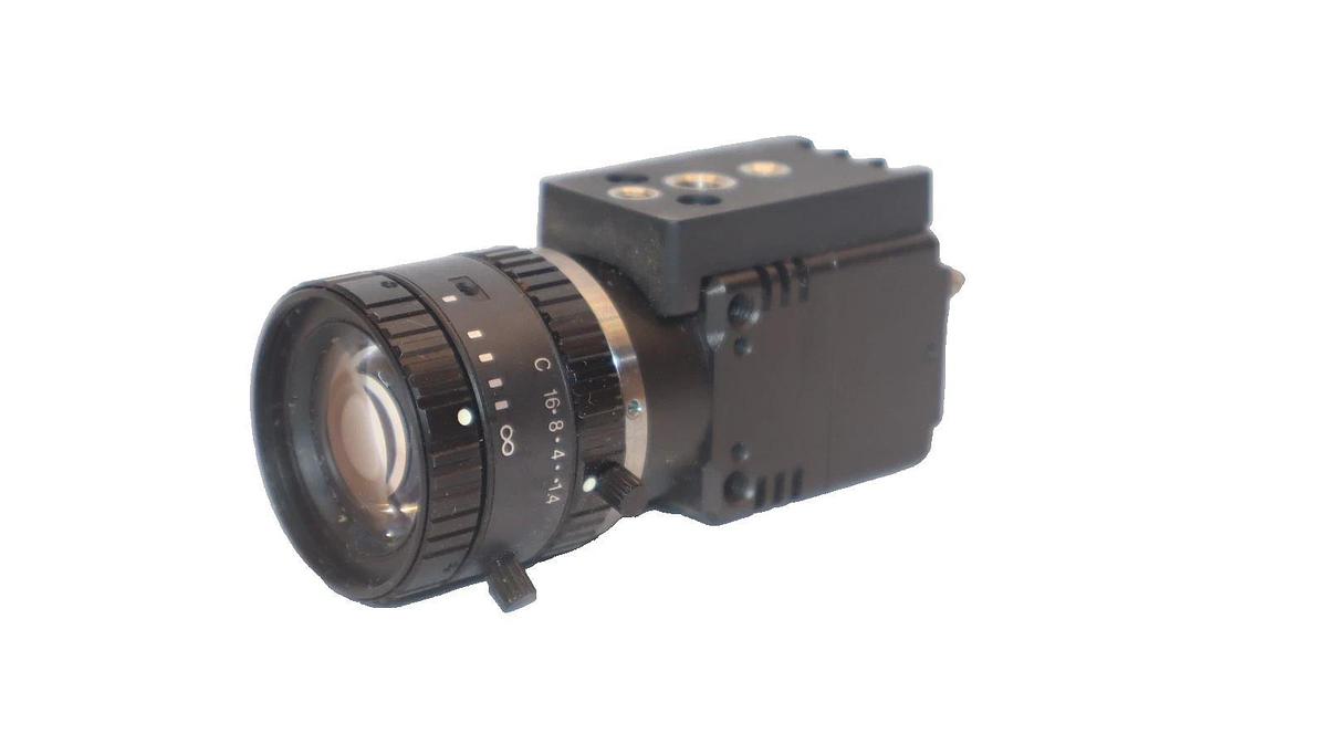 Used OMRON FZ-S2M , FZS2M Camera with 8mm 1:1.4 , 2/3" Computar Lens
