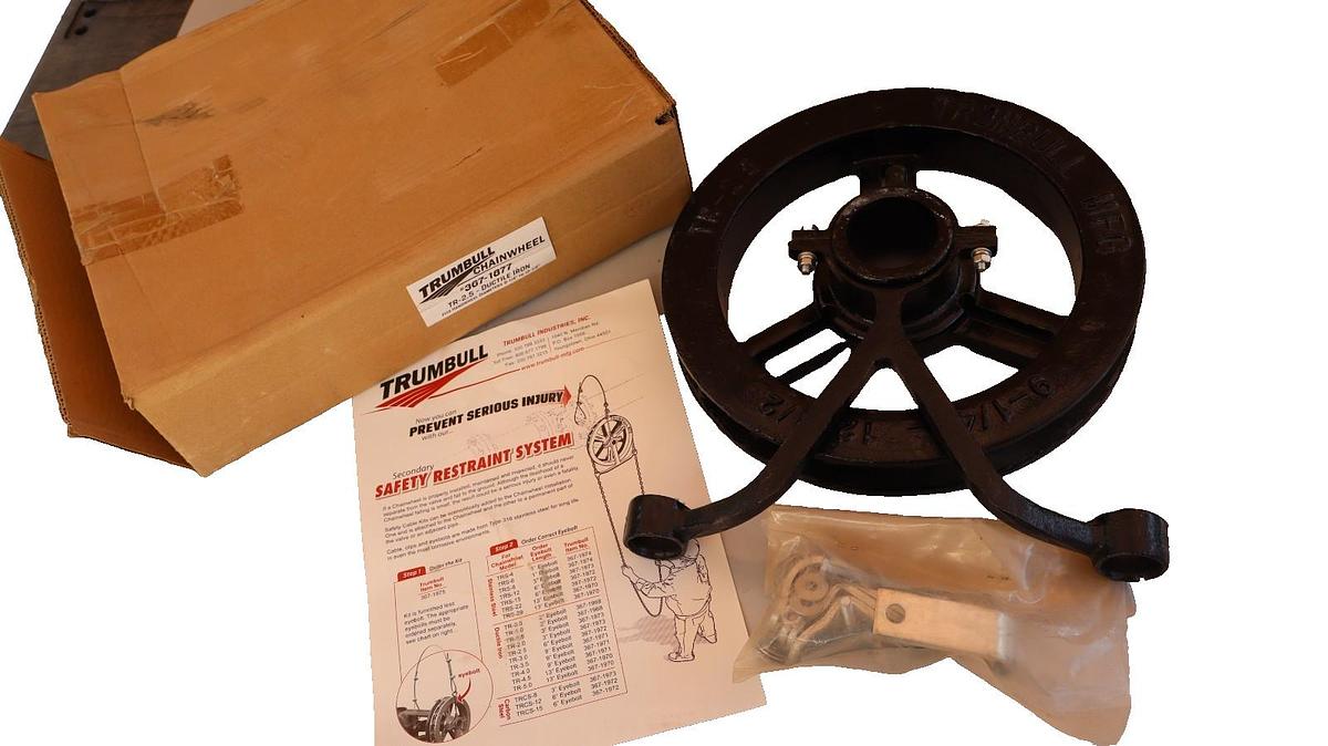 Trumbull MFG TR-2.5 9-1/4 - 12-1/2 #367-1877 Chainwheel Ductile Iron (New)
