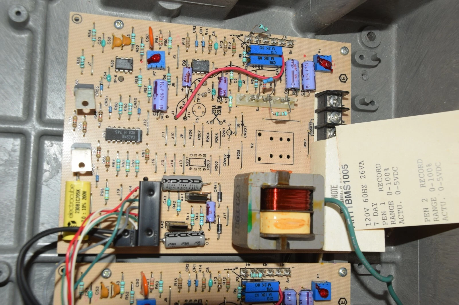 Used HONEYWELL HOTPACK DATA LOGGER CHART RECORDER AR11BMS1005 120 V 26 VA