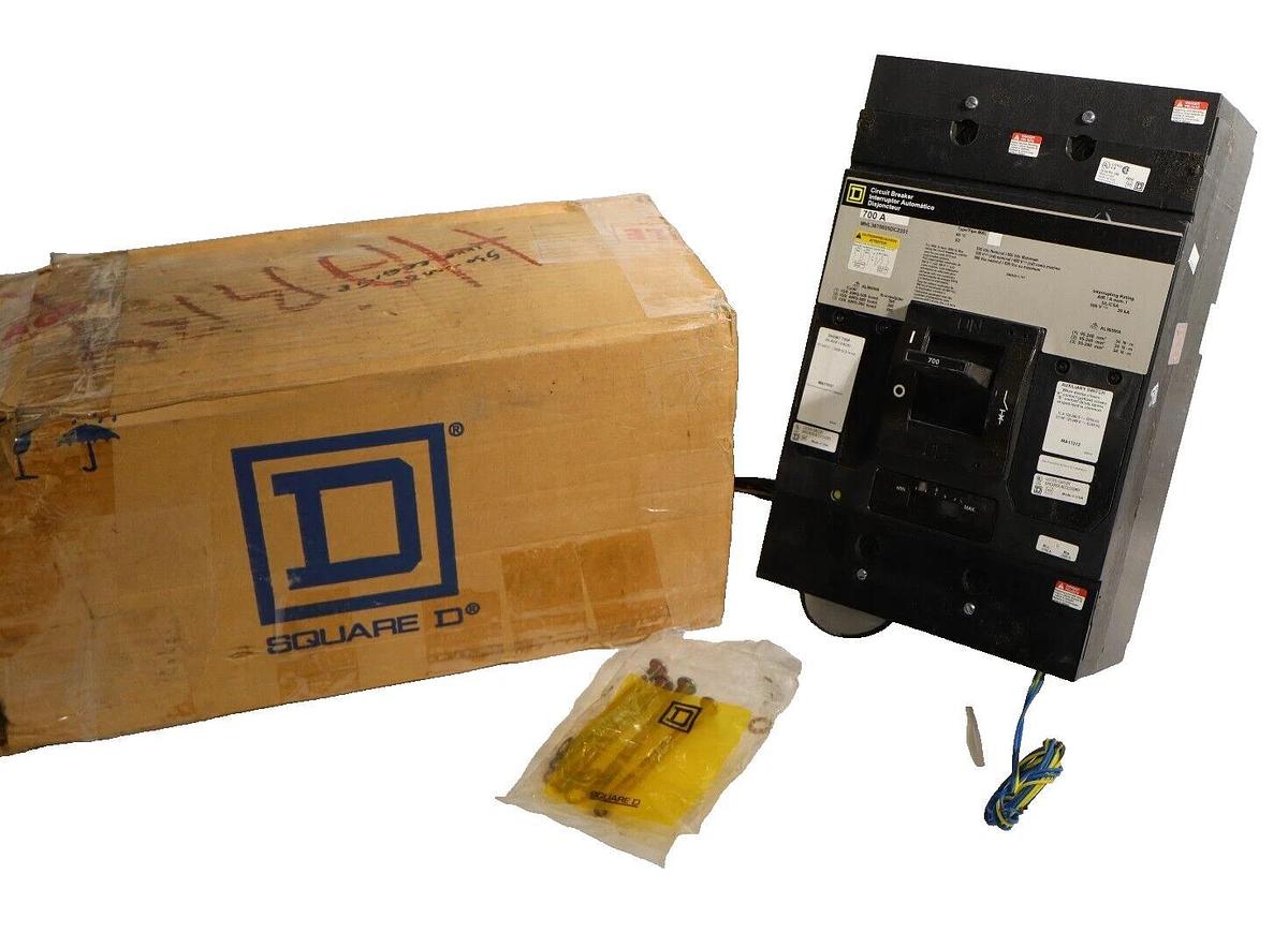 SQUARE D Circuit Breaker MHL3670035DC2351 700 Amp 700A Shunt Aux NOS cosmeticdmg