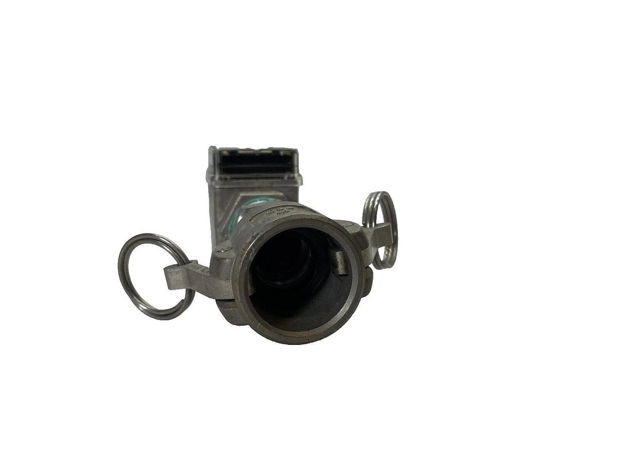 Used GPI S100N-KF-568 1" Stainless Steel Electronic Digital Flow Meter S100NKF568