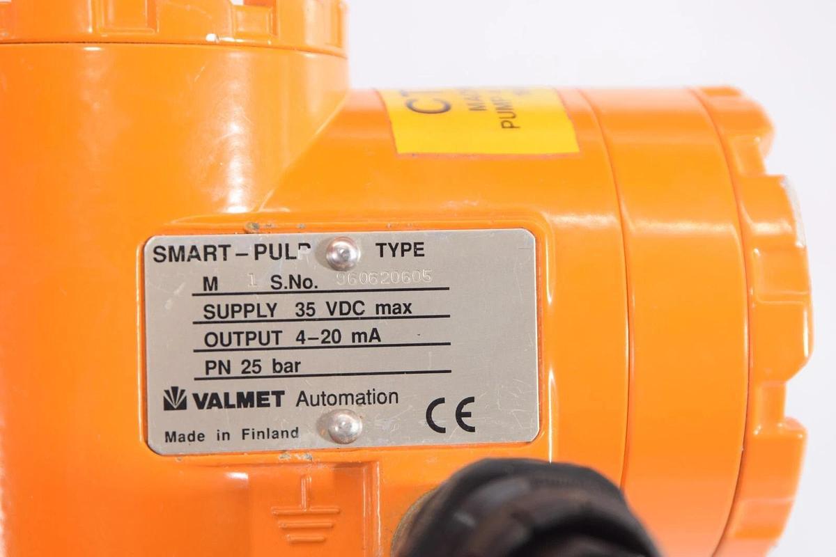 Used VALMET SMART-PULP M1 35Vdc 4-20mA 25 Bar 195B1-K1-122 Flow Transmitter