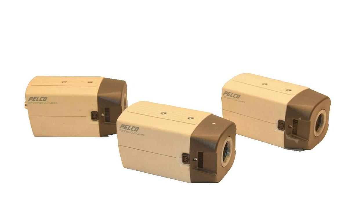 Used (Lot of 3) PELCO CC3770H-6 CC3770H6 Day/Night High Res Security Camera
