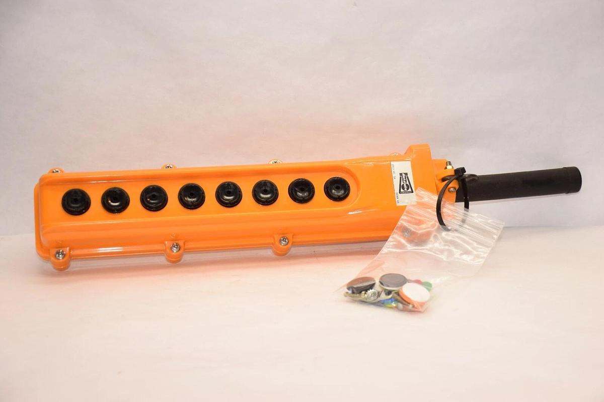 DUCT-O-WIRE Pendant Hoist Control 8-Button Push Button 250Vac 5A  (NEW)