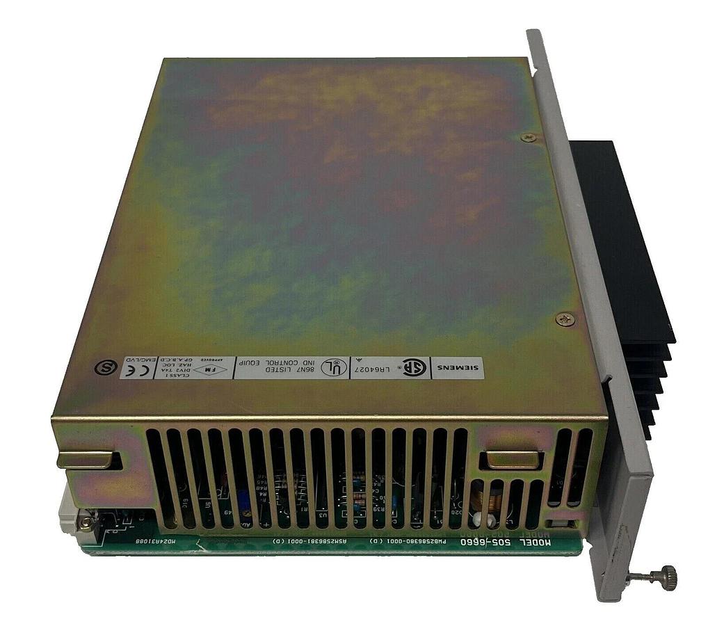 Used Siemens TI 505-6660 5056660 Simatic TI 505 Power Supply Module