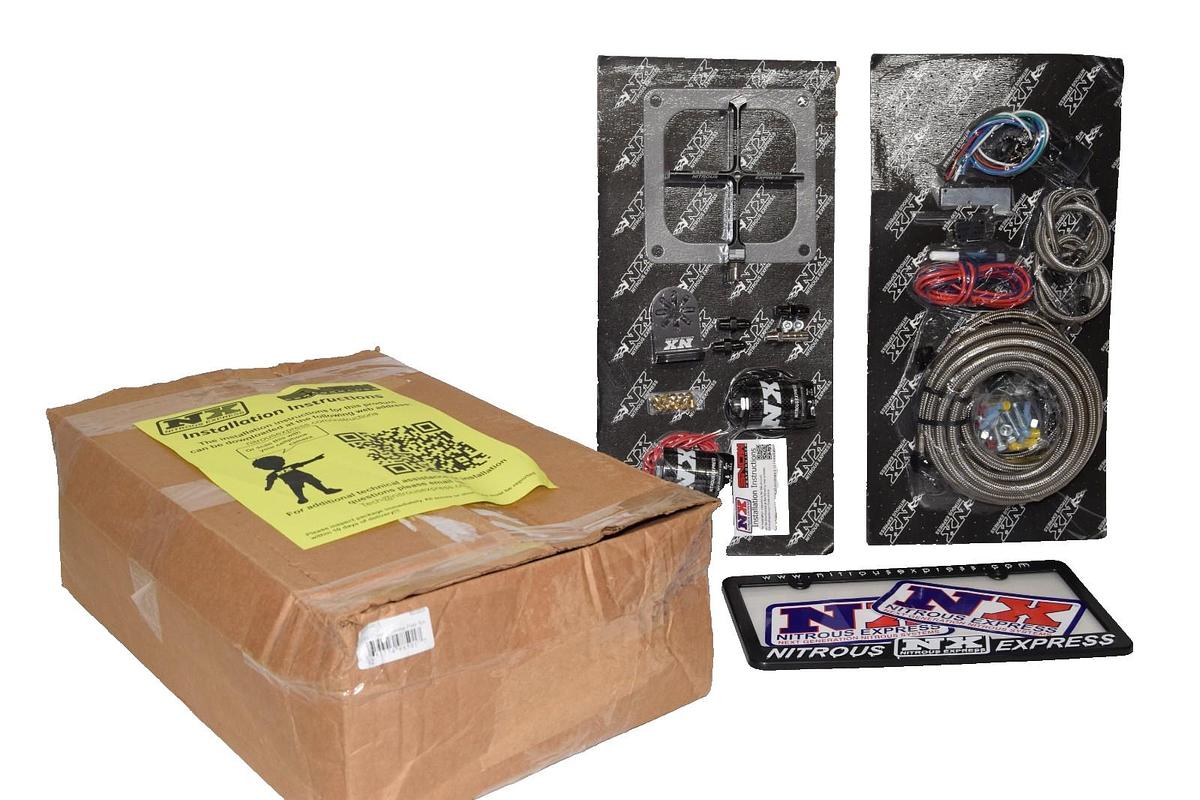 Nitrous Express 63571-00 , 4500 , 100-500HP Covert Crossbar Plate System (New)