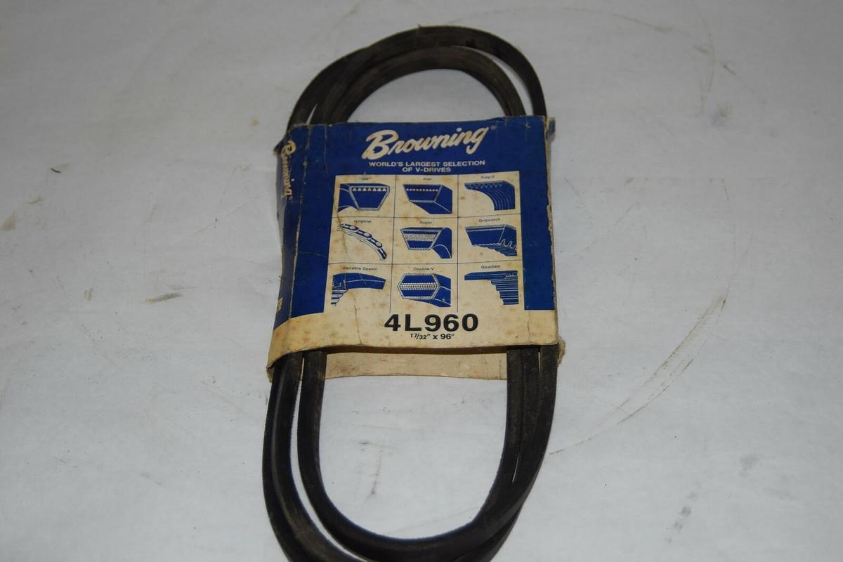 (New) Browning 4L960 V-Belt 17/32" x 96" Vbelt V-Belt 4 L 960